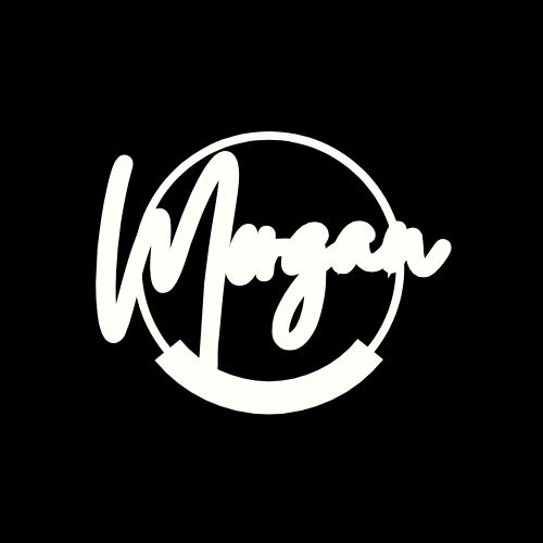 Black & White Minimalist Signature Personal Brand Logo